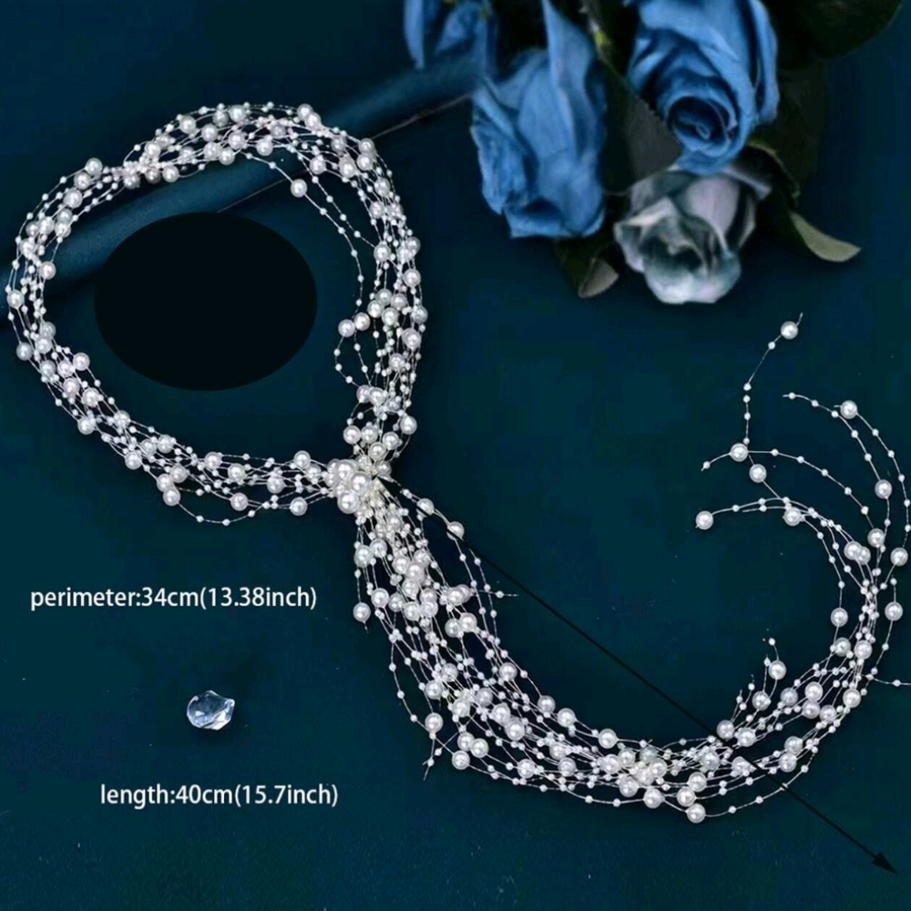 Pearl Hair Accessory - Picture 3 of 6